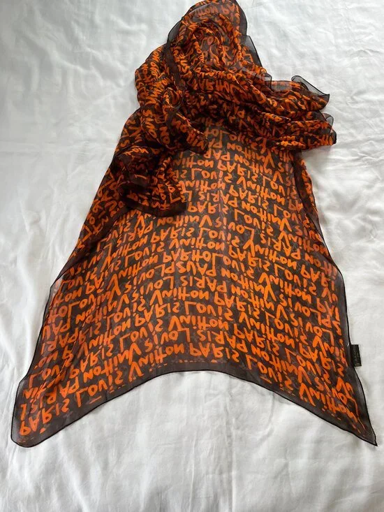 Louis Vuitton Stephen Sprouse Limited Edition Graffiti scarf - Picture 6 of 8